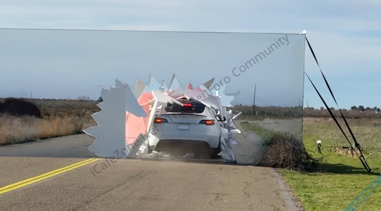 กล้อง vs lidar ผลทดสอบ Tesla Model Y เจอฉากกั้นรูปถนนปลอม ชนฉากเข้าเต็มๆ-1.jpg กล้อง vs lidar ผลทดสอบ Tesla Model Y เจอฉากกั้นรูปถนนปลอม ชนฉากเข้าเต็มๆ-1.jpg