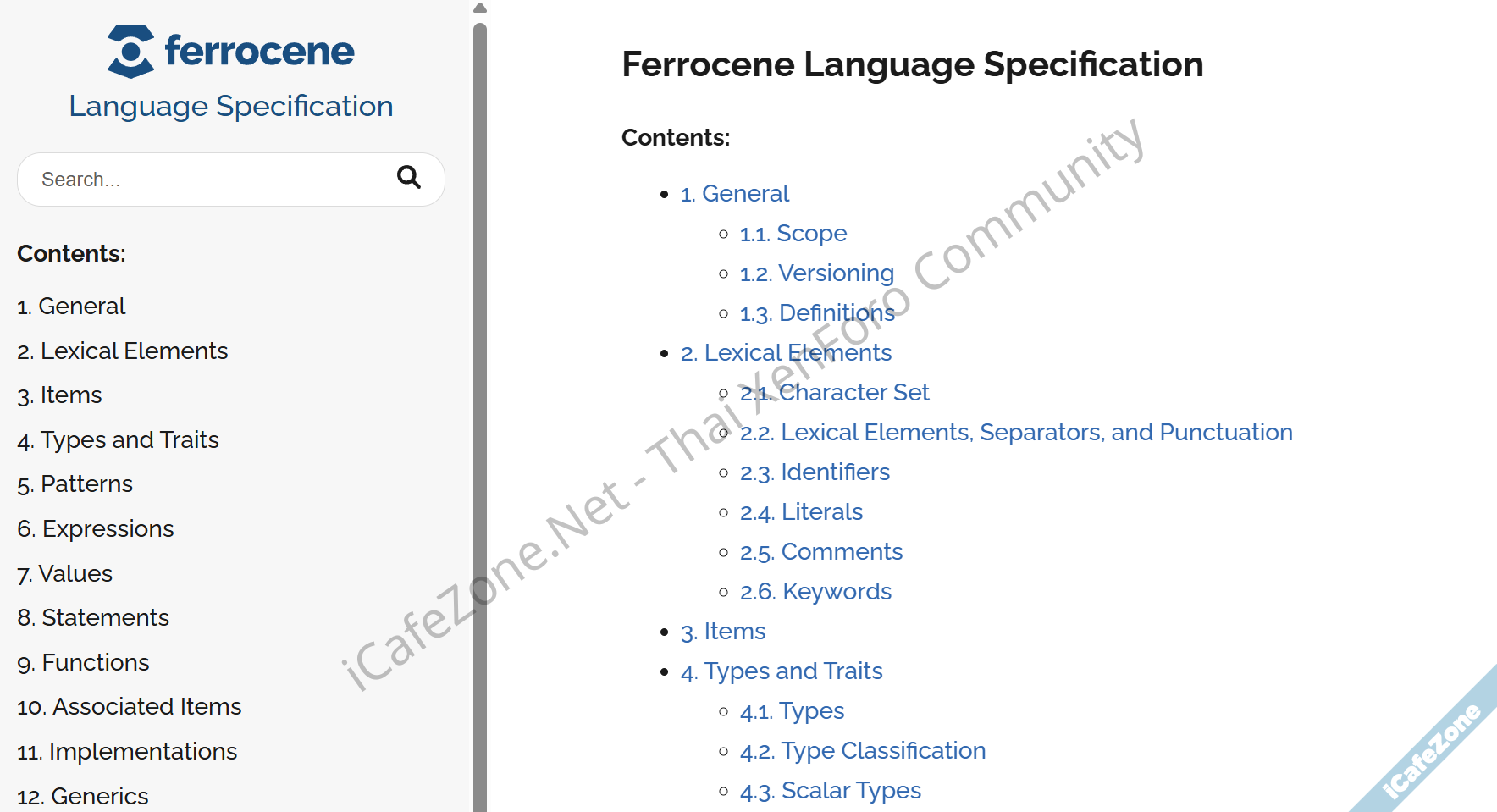 ภาษา Rust มีเอกสารสเปกอย่างเป็นทางการ ยกมาจาก Ferrocene Language Specification-1.png