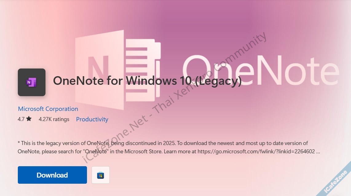 ลาก่อน OneNote for Windows 10 สิ้นระยะซัพพอร์ต 14 ตุลาคม 2025 พร้อม Windows 10-1.jpg