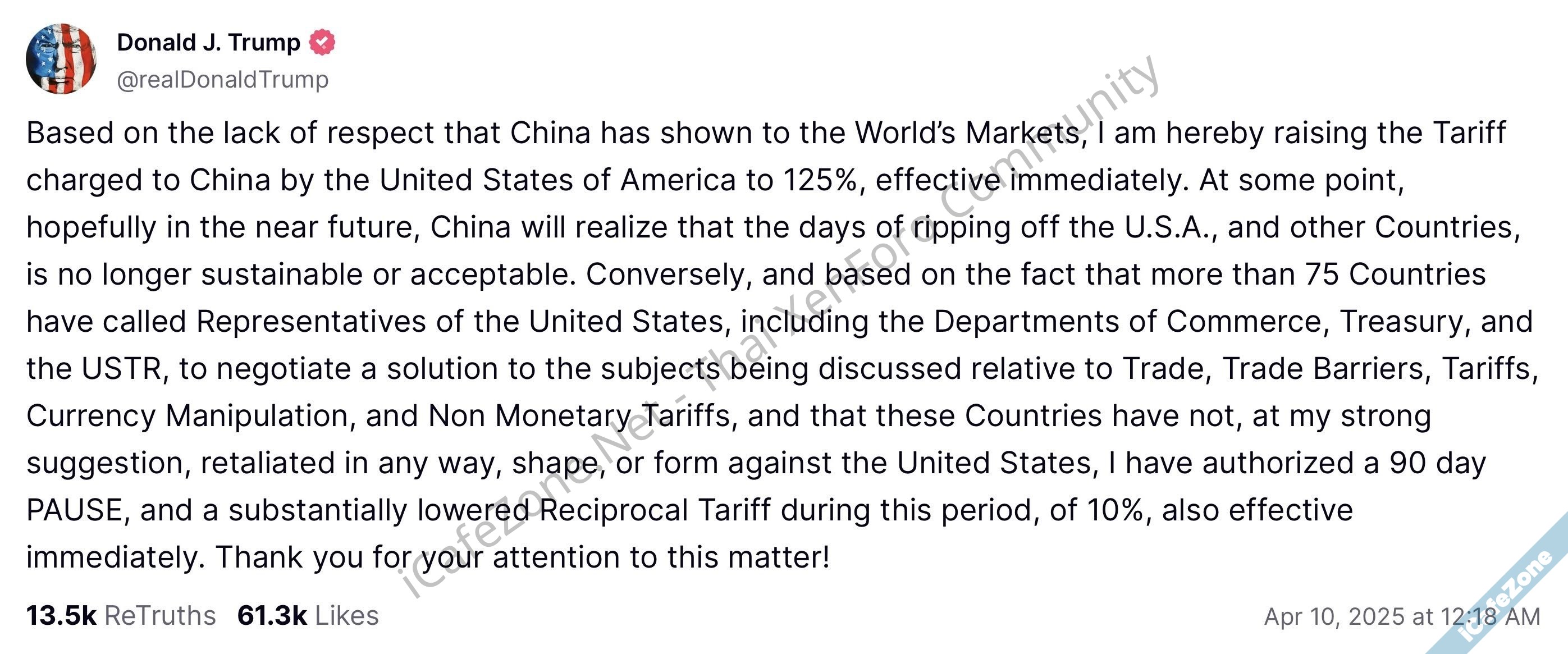 หุ้น Tech บวกแรง หลังสหรัฐเลื่อนคำสั่งเก็บภาษีนำเข้าออกไป 90 วัน ยกเว้นจีน Tesla +22-2.jpg