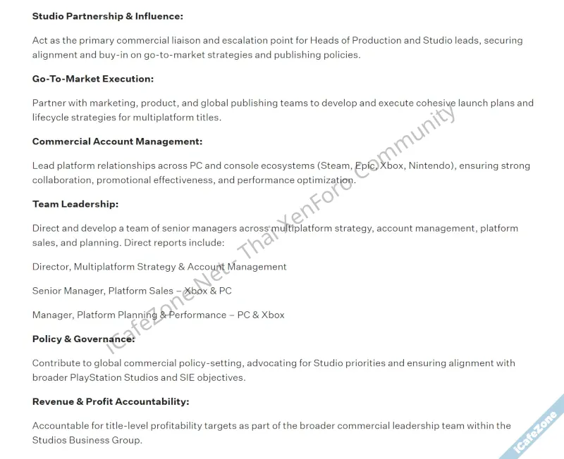 อวสานแฟนบอย โซนี่รับสมัครงานตำแหน่ง Multiplatform นำเกมไปลงแพลตฟอร์มอื่น-1.webp