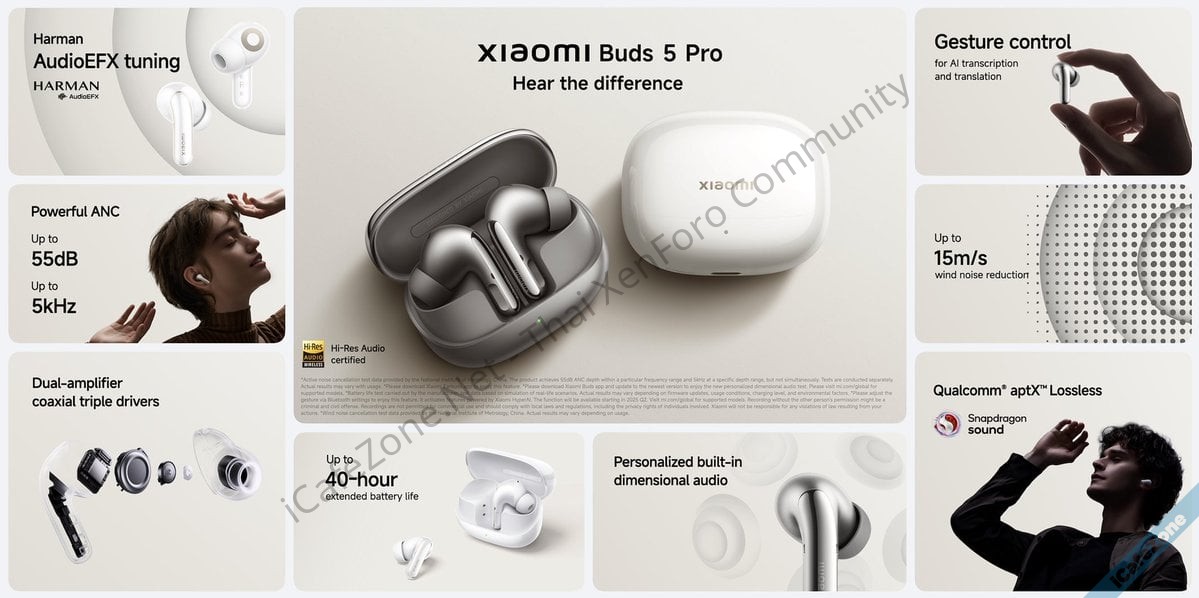 เปิดตัว Xiaomi Buds 5 Pro เชื่อมมือถือผ่าน WiFi เพื่อเพลง Lossless คุณภาพดีขึ้น 2 เท่า-4.jpg