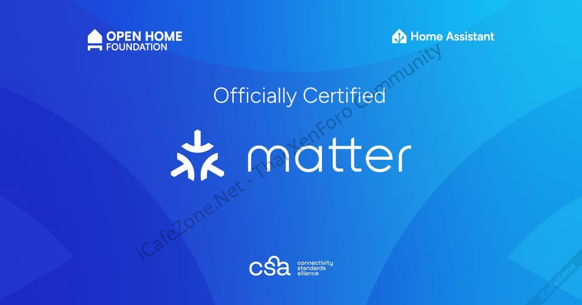 โครงการ Home Assistant ผ่านการรองรับมาตรฐานสมาร์ทโฮม Matter-1.jpg