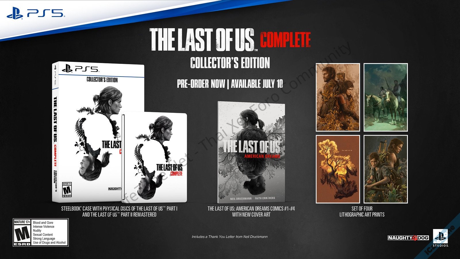 โซนี่ออก The Last of Us Complete ชุดบันเดิลรวมภาค 12 บน PS5 ราคา 100 ดอลลาร์-1.jpg