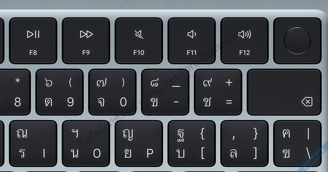 26 ปีผ่านไป ปุ่ม Mute ใน คีย์บอร์ด Mac เป็นรูปลำโพงมีเส้นขีดฆ่าแล้วใน MacBook Air M4-1.jpg