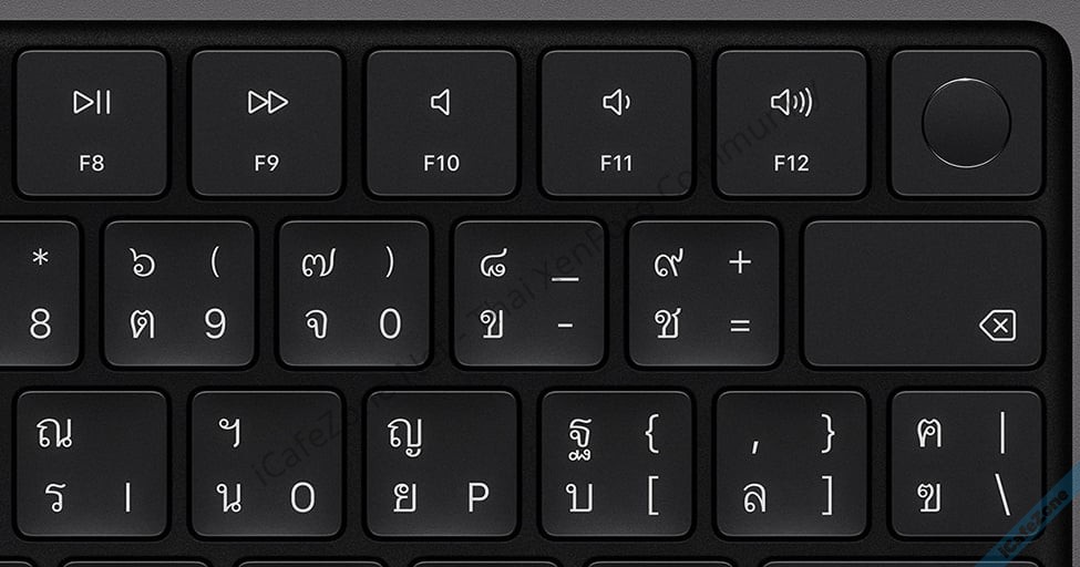 26 ปีผ่านไป ปุ่ม Mute ใน คีย์บอร์ด Mac เป็นรูปลำโพงมีเส้นขีดฆ่าแล้วใน MacBook Air M4-2.jpg