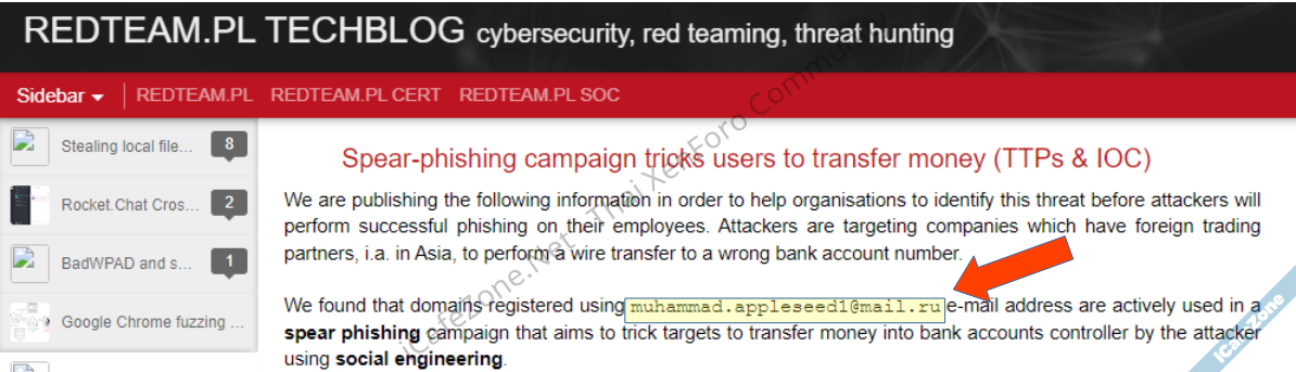 alt=ภาพที่ 13 รายงานของ REDTEAM.PL ในปี 2563