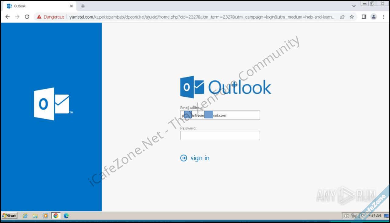 alt=ภาพที่ 2 รายละเอียดในหน้า phishing page จะเห็นได้ว่าแฮกเกอร์เตรียมการมาเพื่อโจมตีโรงพยาบาลเอกชนชื่อดังแห่งนี้โดยเฉพาะ
