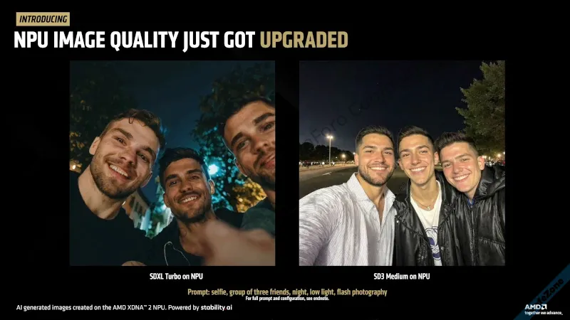AMD โชว์โมเดล Stable Diffusion 3 เวอร์ชันปรับแต่งให้รันใน NPU ได้ทั้งหมด-2.webp