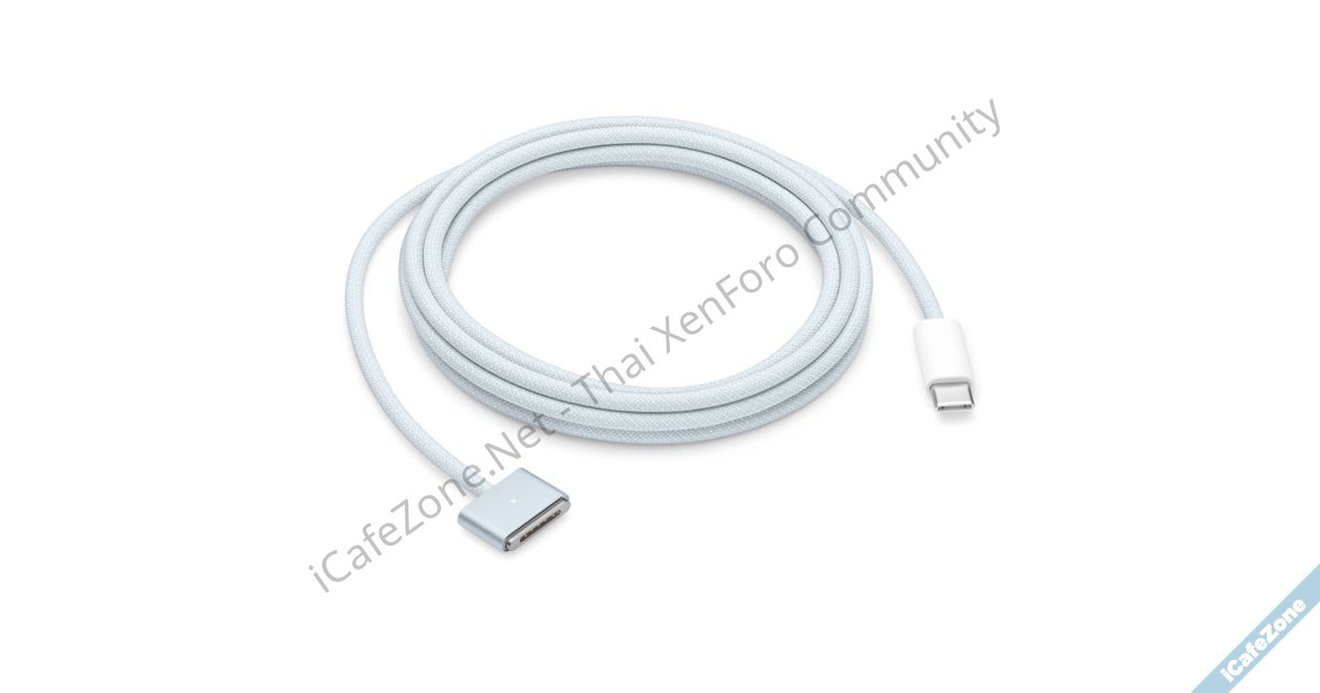 Apple ออกสายชาร์จ USBC เป็น MagSafe 3 สีใหม่สกายบลู ตาม MacBook Air M4-1.jpg