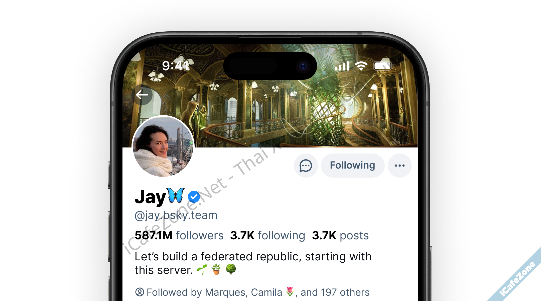 Bluesky เพิ่มระบบติ๊กฟ้ายืนยันตัวตน ให้บัญชีองค์กรช่วยยืนยันบัญชีบุคคลได้ เป็นการกระจายศูนย์-1.png