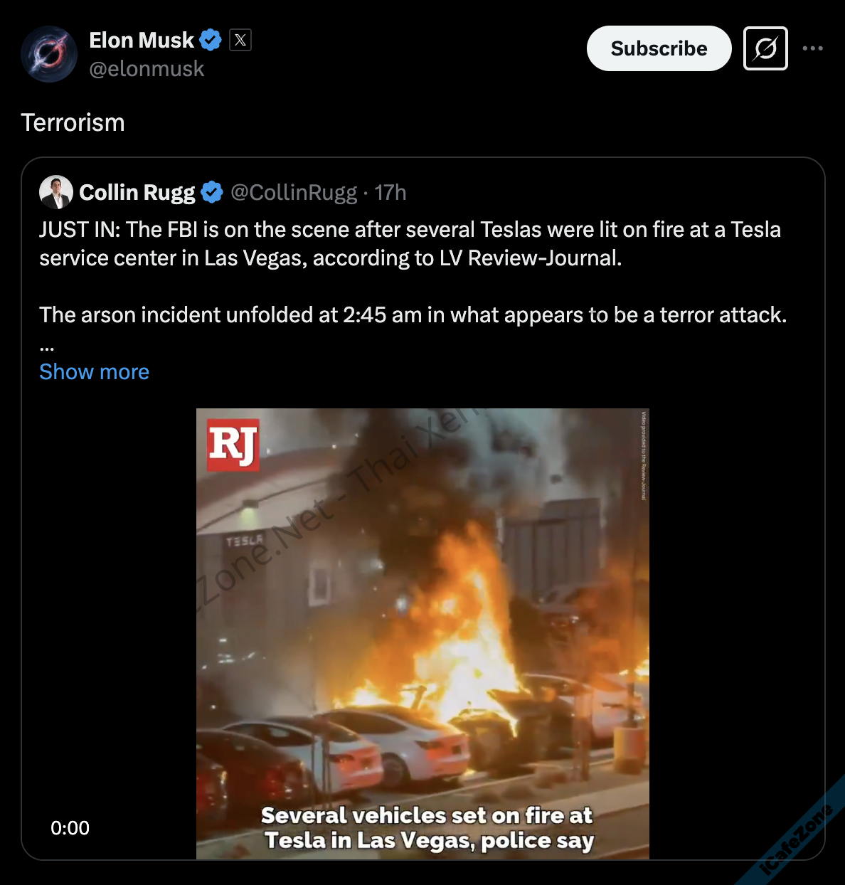 Elon Musk วิจารณ์เหตุไฟไหม้โชว์รูม Tesla ในลาสเวกัส ว่าเป็นการก่อการร้าย-1.png