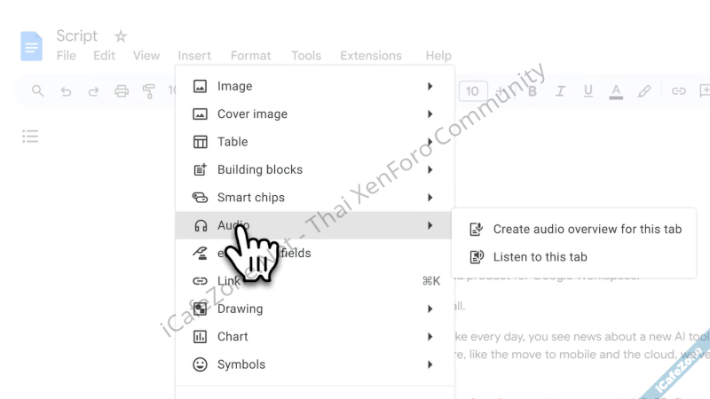 Google Docs เพิ่มฟีเจอร์สร้างไฟล์เสียงจากเอกสาร ทำได้ทั้งแบบเต็มเฉพาะสรุป-1.png