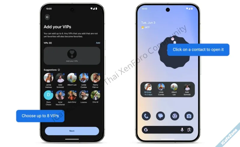 Google Pixel เพิ่มฟีเจอร์ Pixel VIP เพื่อนสนิทพิเศษในแอพ Contact-1.webp