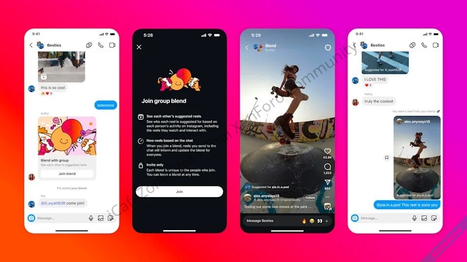 Instagram เพิ่มฟีเจอร์ใหม่ Blend แชร์หน้าฟีด Reels ของเรา ให้เพื่อนดูผ่าน DM-1.jpg