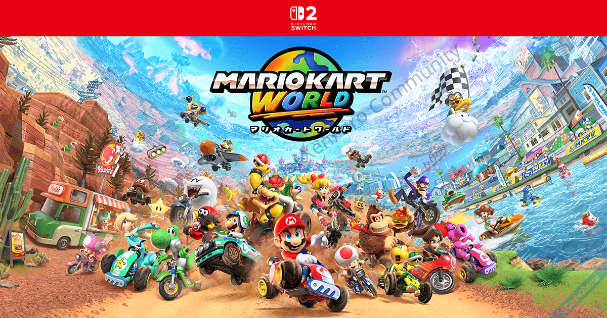 Mario Kart World เปิดตัวพร้อม Switch 2 แผนที่โอเพนเวิลด์วิ่งได้ตามใจ มีโหมด Knockout-1.png