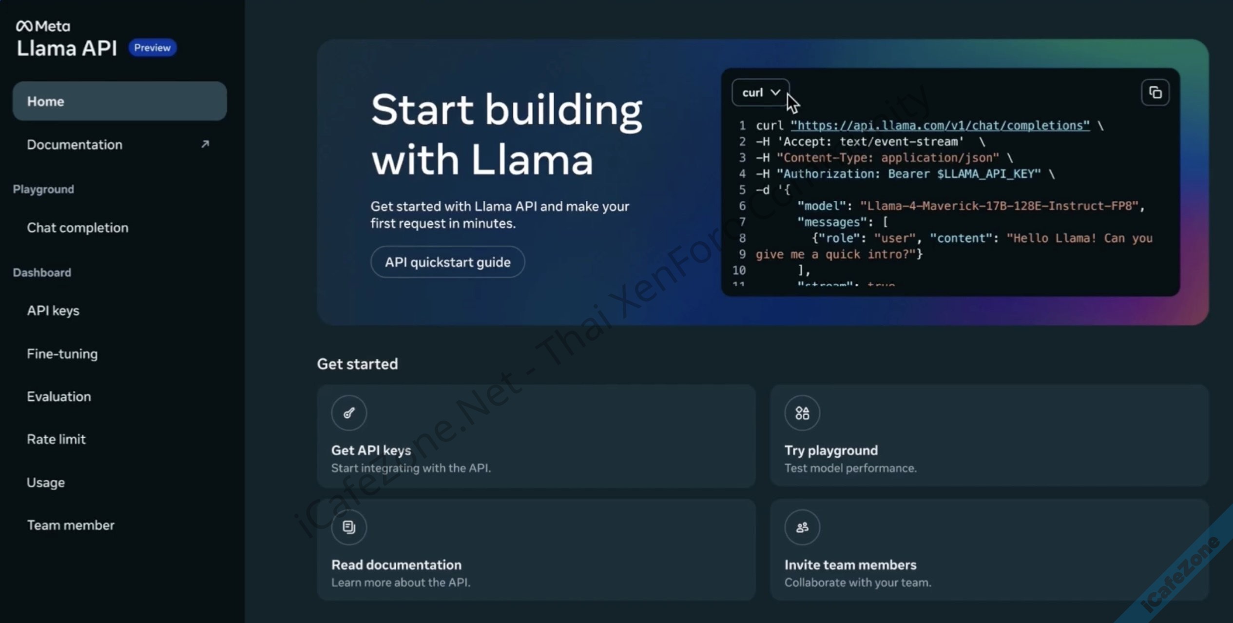 Meta เตรียมเปิดบริการ Llama API ให้บริการเองพร้อมกับผู้ให้บริการภายนอก-1.jpg Meta เตรียมเปิดบริการ Llama API ให้บริการเองพร้อมกับผู้ให้บริการภายนอก-1.jpg