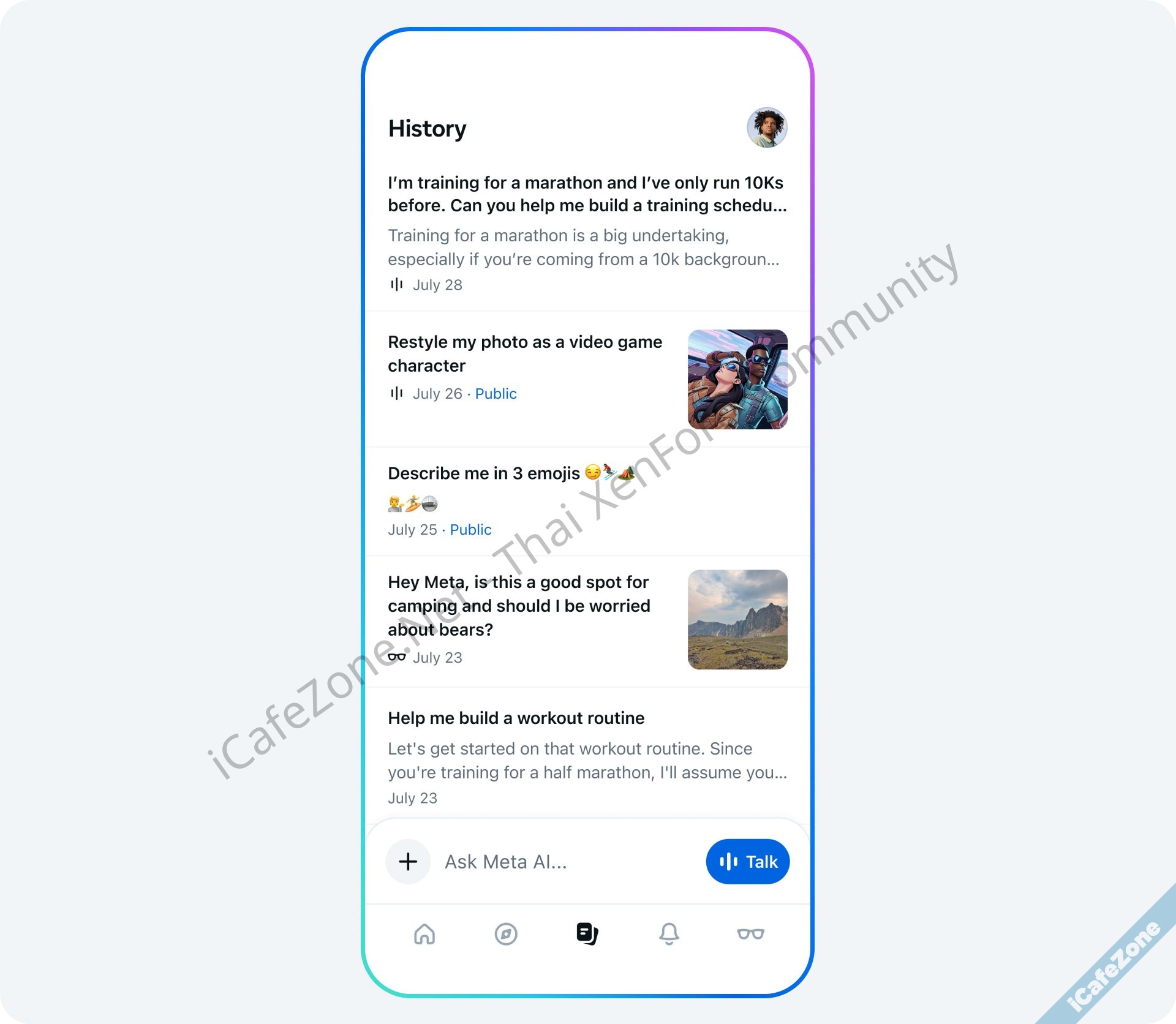 Meta AI มีแอปของตัวเอง แชร์พรอมพ์กันได้ด้วย-1.jpg Meta AI มีแอปของตัวเอง แชร์พรอมพ์กันได้ด้วย-1.jpg