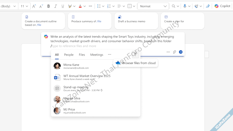 Microsoft Word เพิ่มฟีเจอร์อัพโหลดเอกสารทั้งโฟลเดอร์ให้ Copilot สรุปให้ทีเดียว-1.png