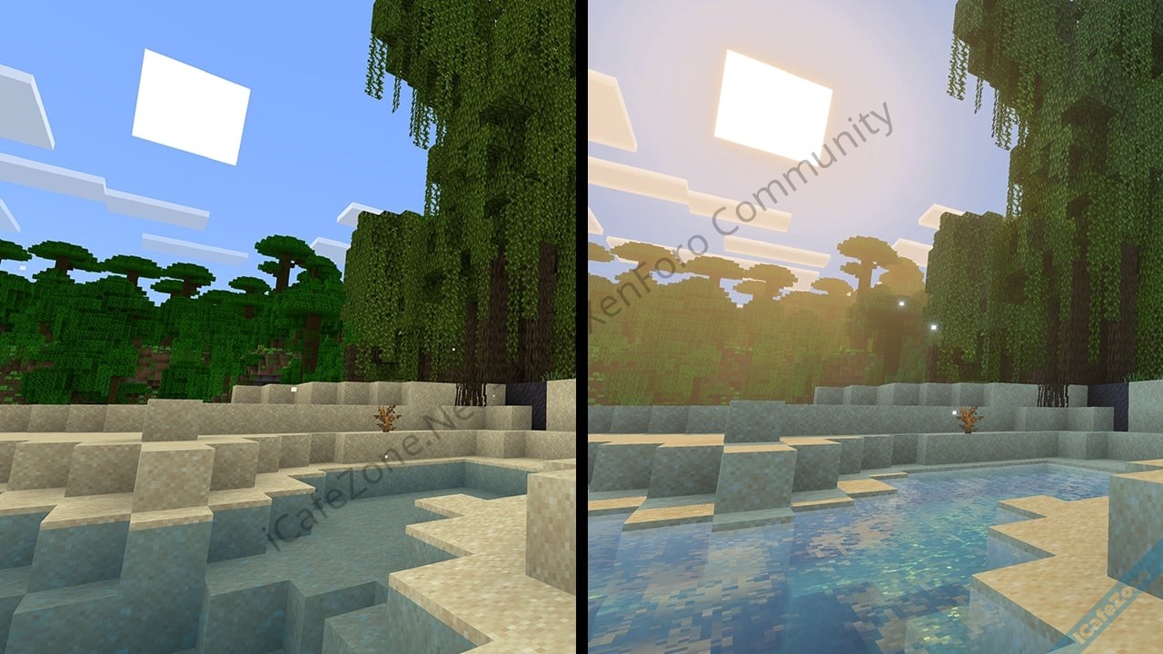 Minecraft โชว์ฟีเจอร์ Vibrant Visuals อัพเกรดกราฟิก เพิ่มแสงเงา แสงสะท้อน สมจริงขึ้น-2.jpg