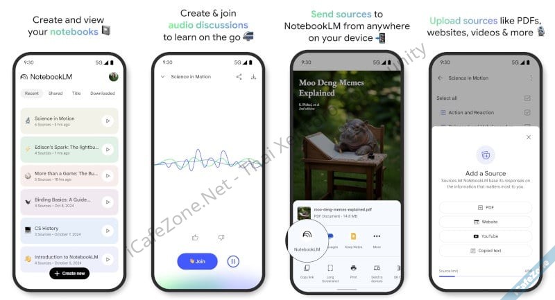 NotebookLM มีเวอร์ชันแอพแล้วทั้ง Android และ iOS แต่ยังไม่เปิดให้ดาวน์โหลด-1.jpg