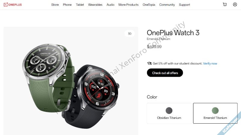 OnePlus Watch 3 วางขายในอเมริกา ขึ้นราคาเป็น 499 ดอลลาร์หลังนโยบายภาษี Trump-1.jpg