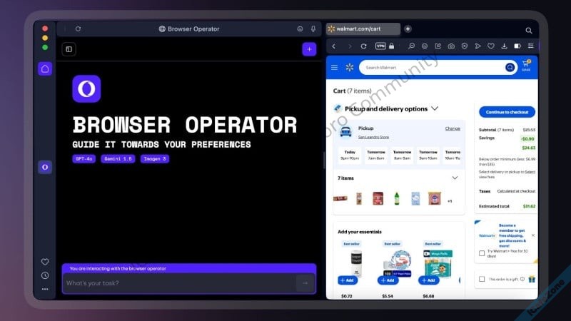 Opera เพิ่มฟีเจอร์ Browser Operator มี Agentic AI ในตัวเบราว์เซอร์ สั่งงานเว็บเพจได้-1.jpg