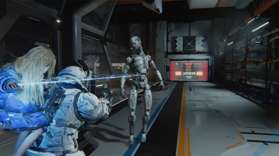 Pragmata เกมไซไฟหุ่นยนต์ของ Capcom ที่เปิดตัวปี 2020 ประกาศวันขายปี 2026-1.webp