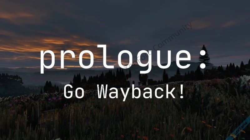 Prologue Go Wayback เกมใหม่ของผู้สร้าง PUBG แนวเอาตัวรอดกลางป่าเขาแบบสมจริง-1.jpg
