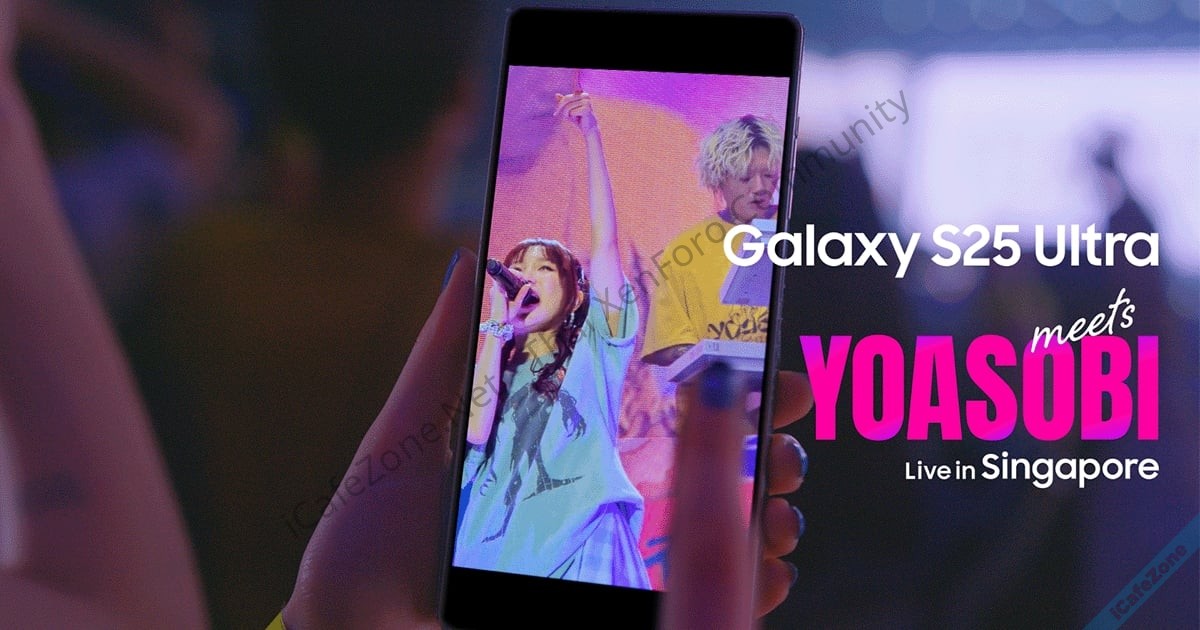 Samsung Japan เปิดตัวโฆษณานำเสนอจุดเด่น Galaxy S25 Ultra ในการถ่ายภาพคอนเสิร์ต YOASOBI-1.jpg