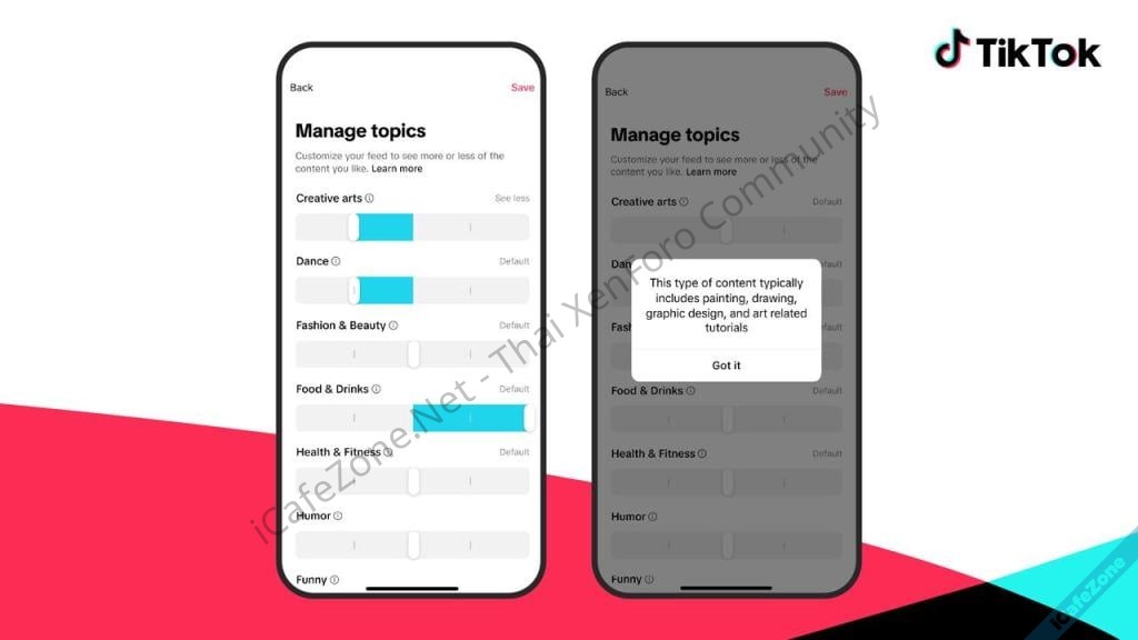 TikTok เพิ่มเครื่องมือให้ปรับแต่งเนื้อหาที่ต้องการเห็นมากขึ้น น้อยลง ไม่ต้องการเห็นเลย ใน For ...jpg