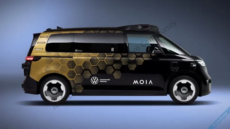 Volkswagen เปิดตัวรถตู้ไฟฟ้าไร้คนขับ ID Buzz AD เริ่มให้บริการจริงปี 2026-1.webp