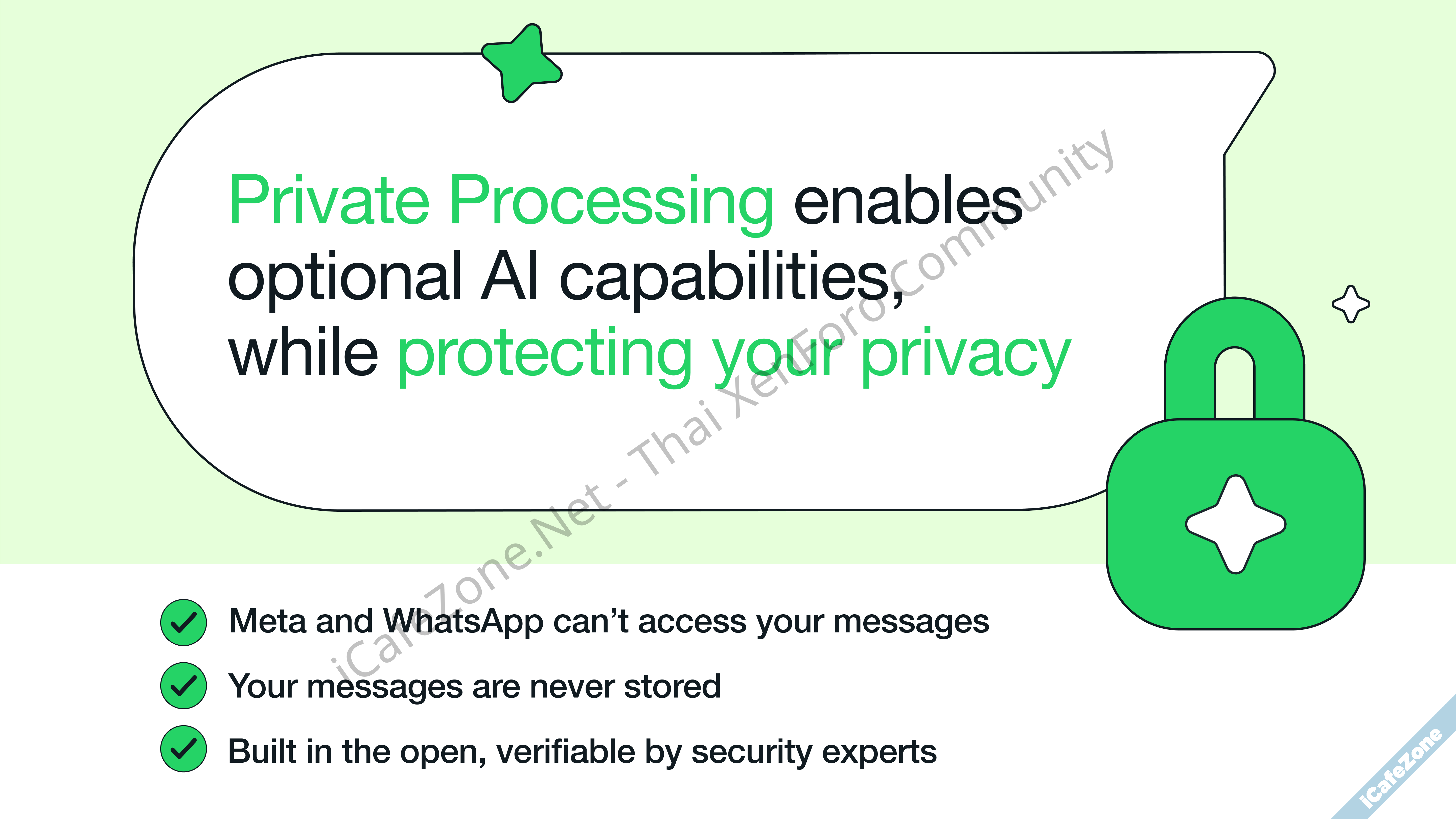 WhatsApp เปิดตัว Private Processing เซิร์ฟเวอร์แยกสำหรับประมวลผล AI เพิ่มความเป็นส่วนตัว-1.png WhatsApp เปิดตัว Private Processing เซิร์ฟเวอร์แยกสำหรับประมวลผล AI เพิ่มความเป็นส่วนตัว-1.png