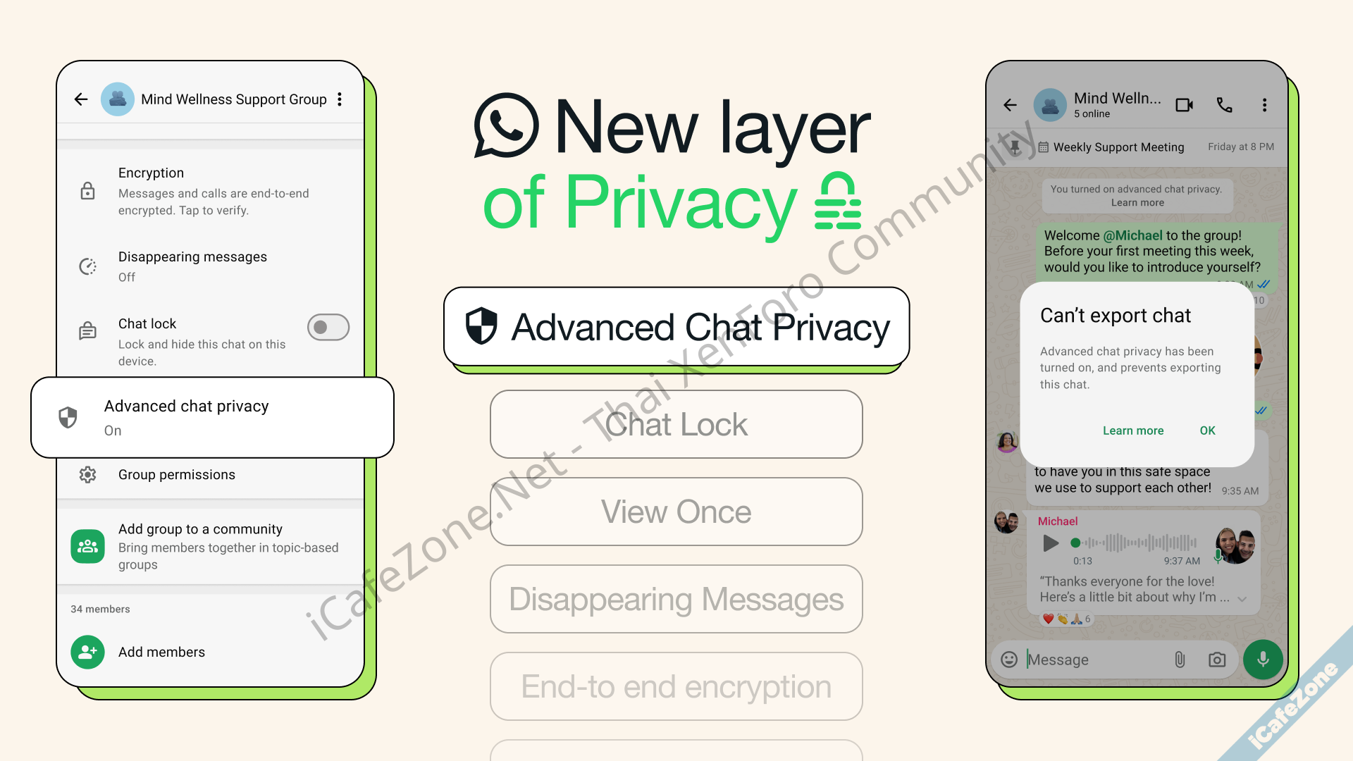 WhatsApp เพิ่มฟีเจอร์ห้าม Export Chat เพื่อรักษาความลับในห้องแชท-1.png