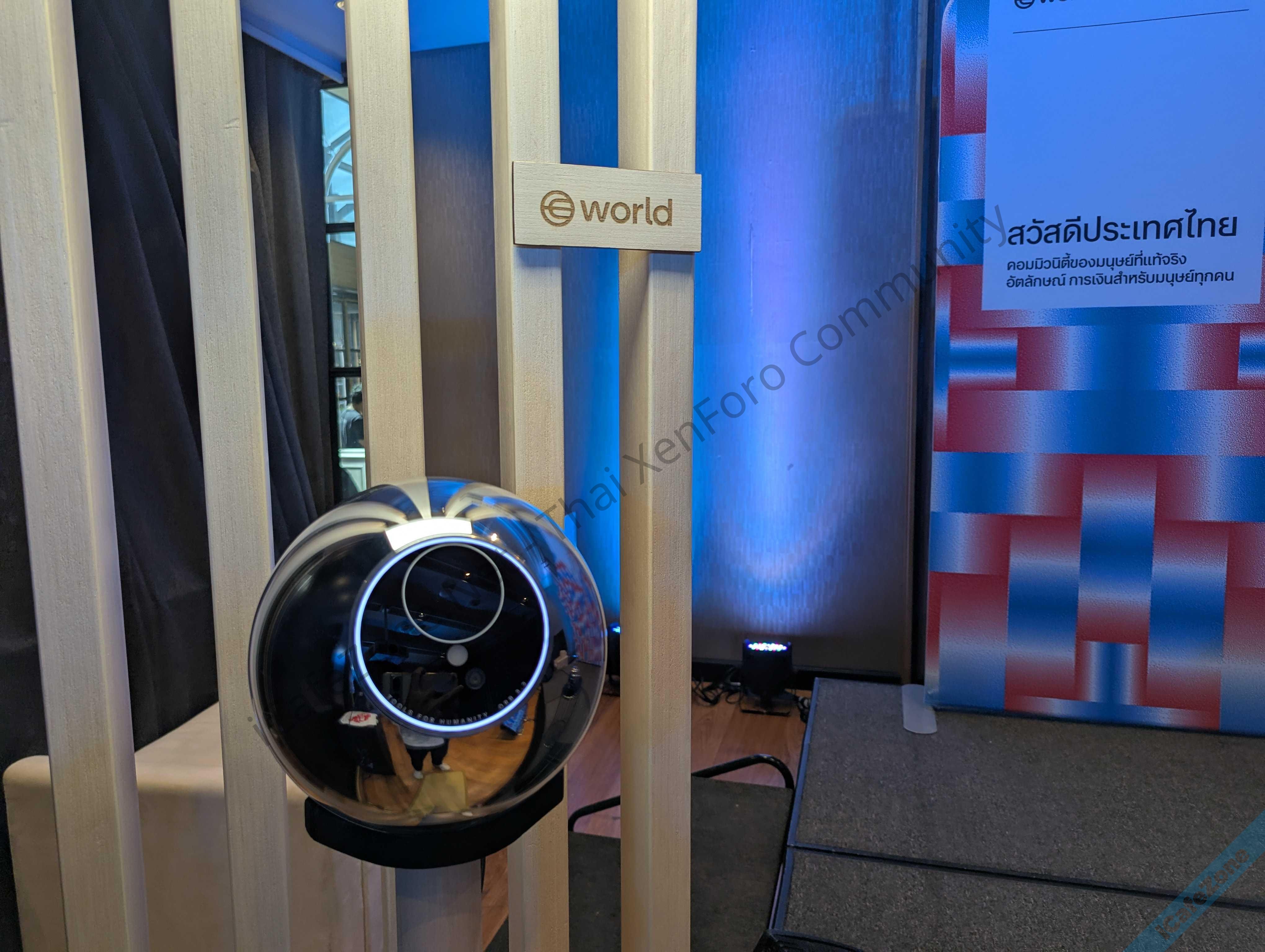 World ของ Sam Altman เปิดให้บริการ Proof of human ในประเทศไทย 3 จุด ยืนยันความเป็นมนุษย์ด้วยเค...jpg