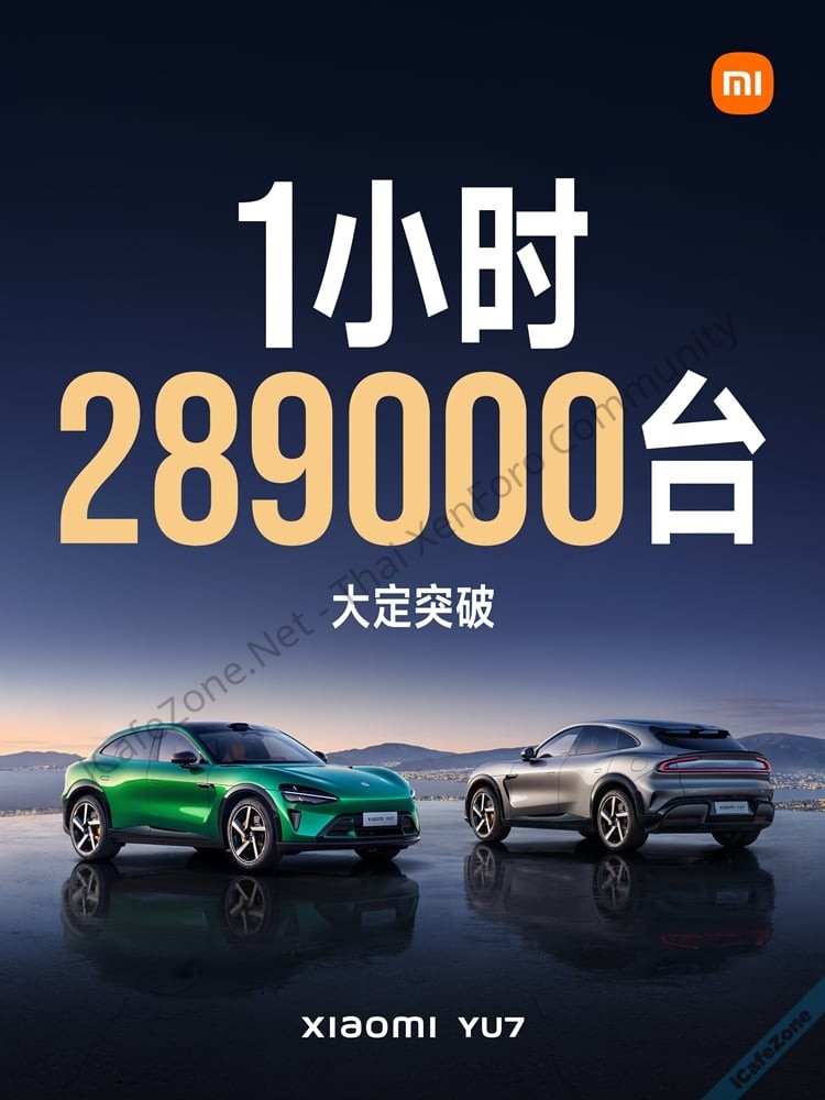 Xiaomi ประกาศสถิติจองรถยนต์ไฟฟ้า YU7 ชั่วโมงเดียวมากกว่า 28 แสนคัน-1.jpg