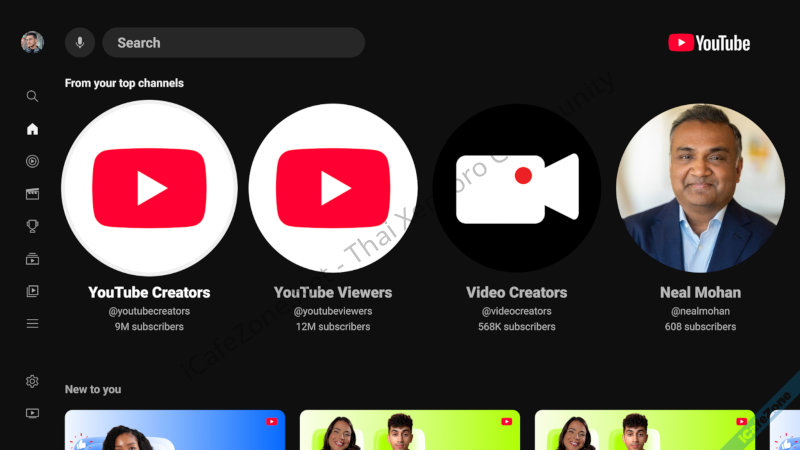 YouTube ปรับการแสดงผลบนสมาร์ททีวี เพิ่มแท็บ Podcasts และรายการวิดีโอแนะนำแบบใหม่ๆ-1.png